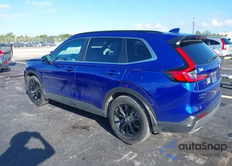 2024 Honda Cr-V Hybrid Sport-L из США, поврежденный, VIN 7FARS5H82RE013098